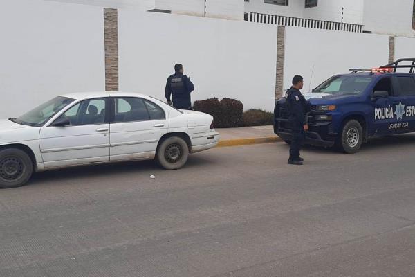 Policía Estatal recupera dos vehículos robados en Culiacán