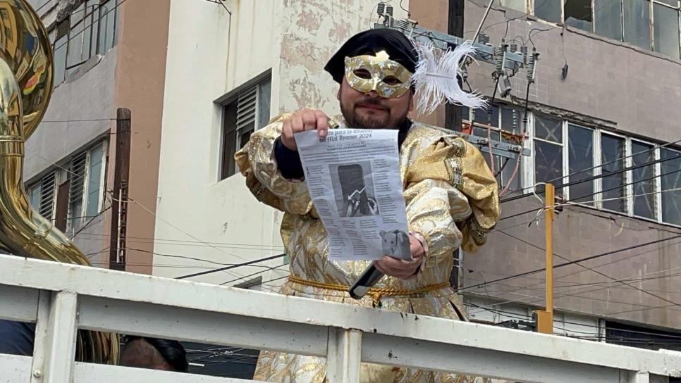 «Cobros excesivos de telefonía celular», arderán en la Quema del Mal Humor en Mazatlán