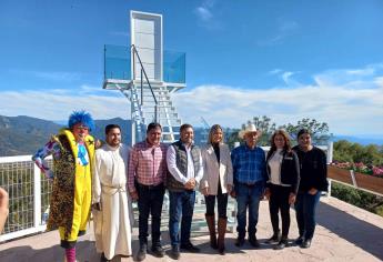 ¡Al son de la tambora!, inauguran La Puerta al Cielo en Surutato, Badiraguato