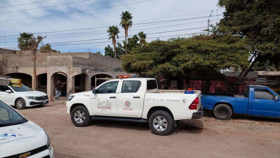 Trabajador sufre descarga eléctrica mientras realizaba una instalación en Los Mochis