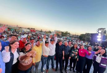 Cierre de precampaña de Guillermo Romero reúne a cerca de 10 mil ciudadanos en Mazatlán