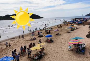 Clima en Mazatlán; día caluroso en el puerto este 16 de octubre