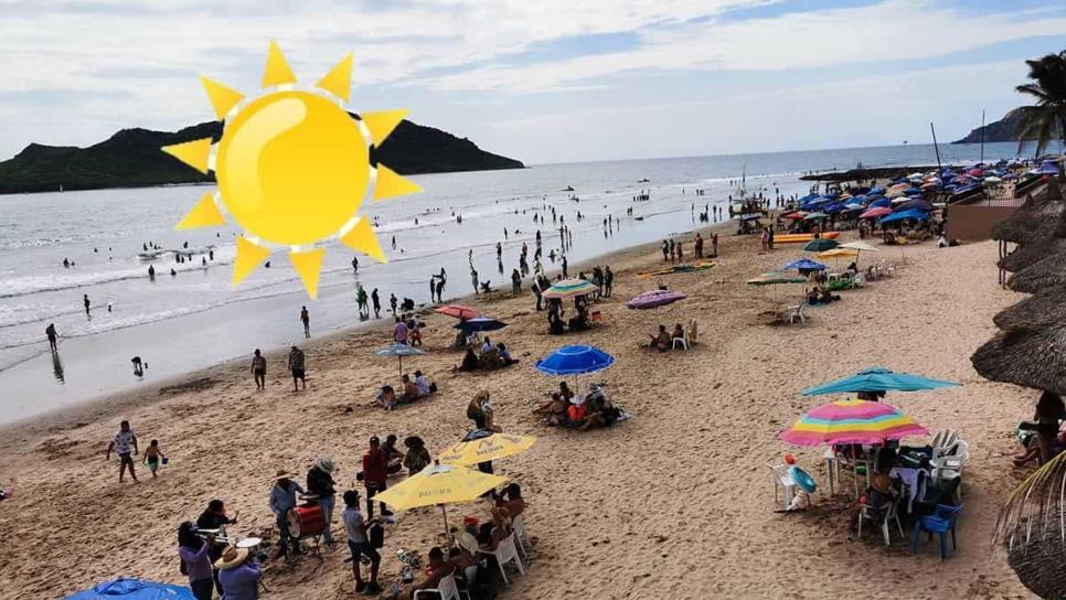 Clima en Mazatlán; día caluroso en el puerto este 16 de octubre