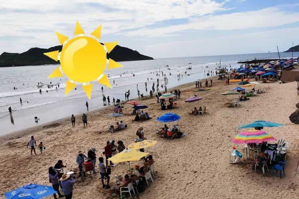 Clima Mazatlán; continúa el calor en la perla del Pacífico este 18 de mayo