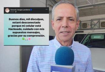 «Hackean» el celular del alcalde de Ahome, Gerardo Vargas