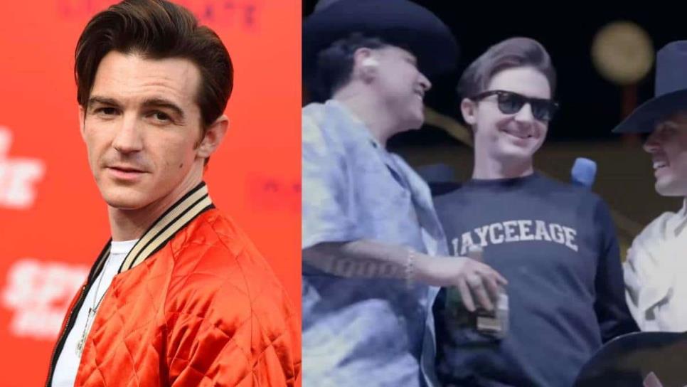 Drake Bell inhala sustancia desconocida en concierto del Grupo Firme | VIDEO