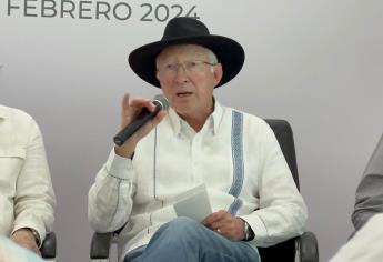 Ken Salazar asegura que entre México y EU se ha desmantelado al Cártel de Sinaloa