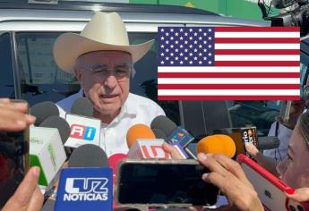 Rocha y Embajador de Estados Unidos tratan temas de comercialización y exportación agrícola de Sinaloa 