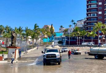 Ante la posible asistencia de AMLO a conmemoración del Día de la Bandera, le dan «manita de gato» a la Sánchez Taboada en Mazatlán