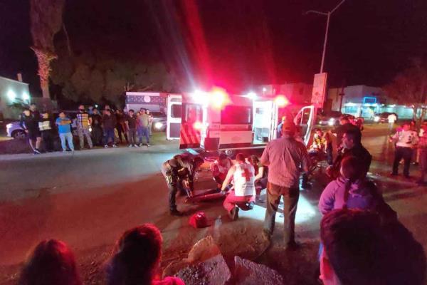 «Pega y huye» embiste a dos mujeres al surponiente de Los Mochis