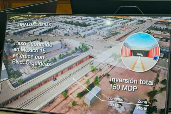 Culiacán tendrá un nuevo túnel vehicular, conoce en dónde estará 