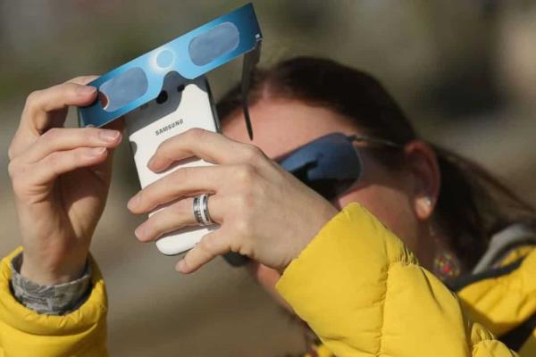 Eclipse Solar 2024: ¿Se puede grabar con el celular?