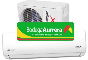 Regresa el calor y Bodega Aurrera remata Minisplit Mirage con turbo enfriamiento