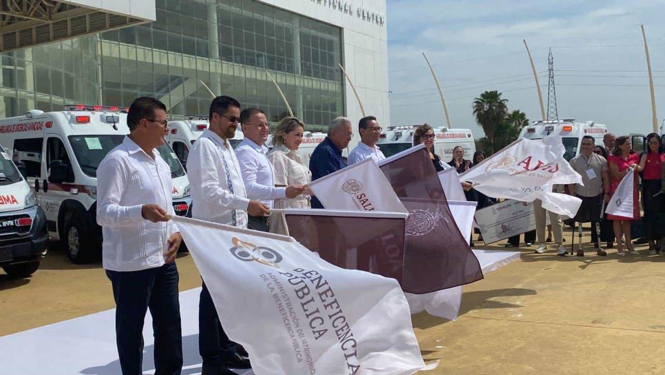 Beneficencia Pública Nacional entrega 19 nuevas ambulancias al Gobierno de Sinaloa Beneficencia Pública Nacional entrega 19 nuevas ambulancias al Gobierno de Sinaloa