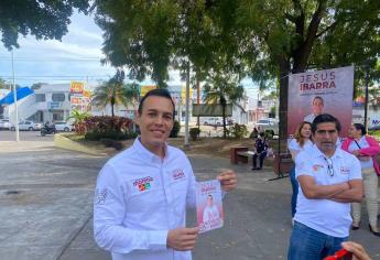 Jesús Ibarra asegura que caminará «más que los otros candidatos» en su arranque de campaña