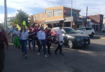 Graciela Domínguez inicia campaña «territorial» con la que llevará el mensaje de la 4T 