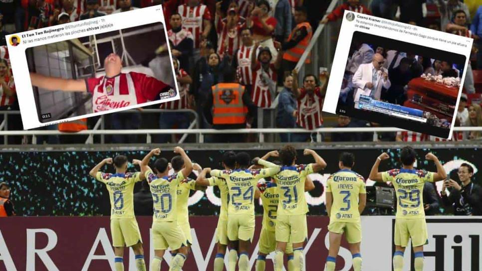 Mejores memes de la goleada del América ante las Chivas