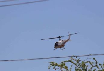Así es el viejo helicóptero de la Marina que aterrizó de emergencia en Culiacán