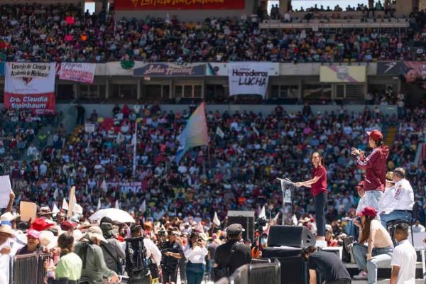 Vamos a garantizar el futuro de los jóvenes mexicanos impulsando la educación: Claudia Sheinbaum