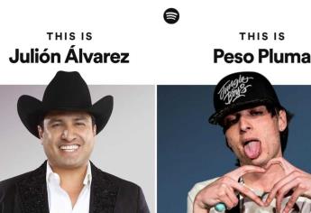 Julión desplaza a Peso Pluma en el top 10 de los más escuchado en Spotify