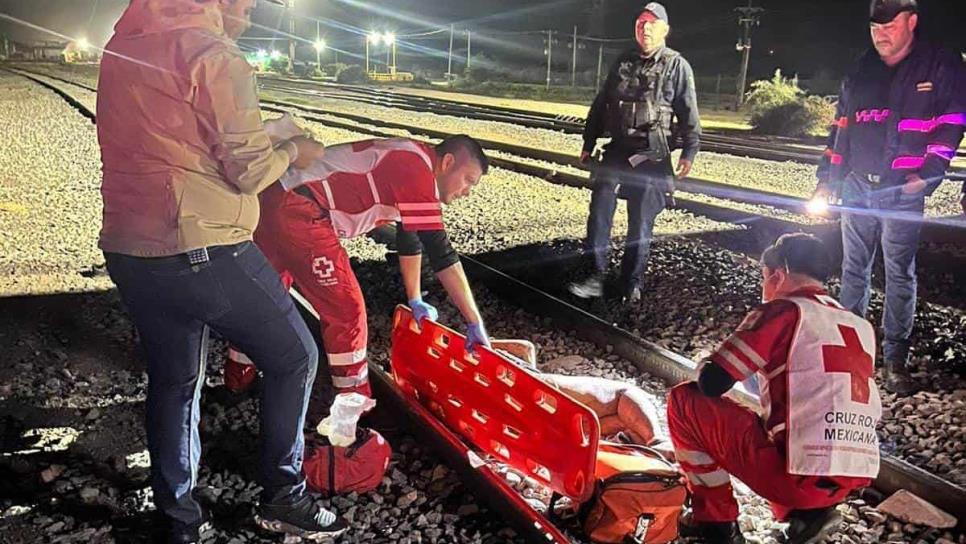 Migrante termina grave y con un pie amputado tras caer de un tren en movimiento en El Fuerte 