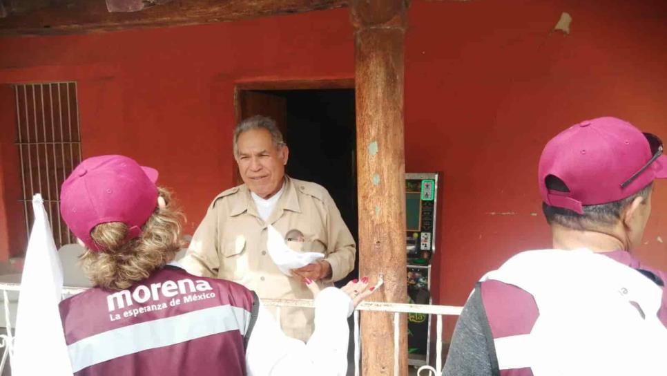 Olegaria Carrazco recorre comunidades rurales durante el fin de semana