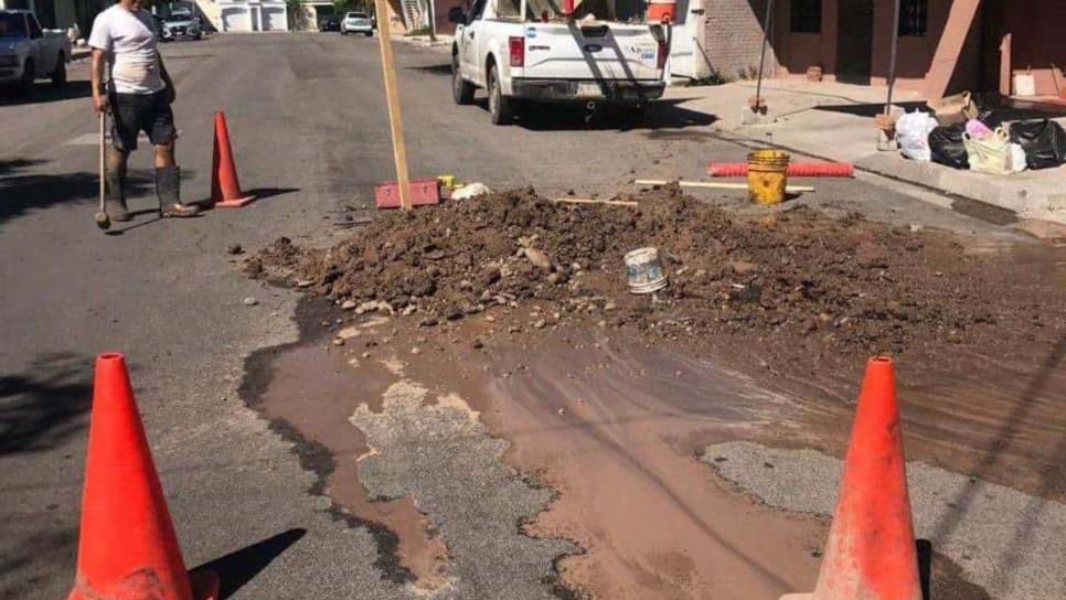 Colonias del sur de Culiacán se quedan sin agua este lunes 11 de marzo