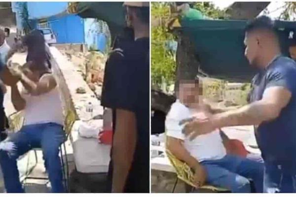 Tablean y cachetean a transportistas en Acapulco por no «reportarse» | VIDEO