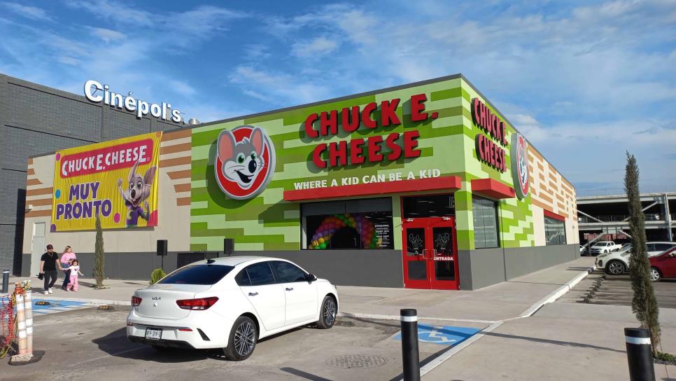 Chuck E. Cheese: esto cuestan las pizzas y alitas en su nueva sucursal en Culiacán
