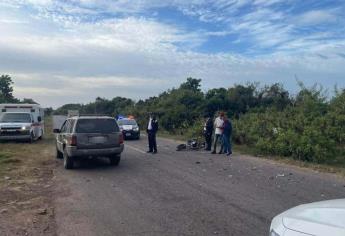 Choque en la carretera Potrerillos del Norote en Elota dejó dos personas lesionadas