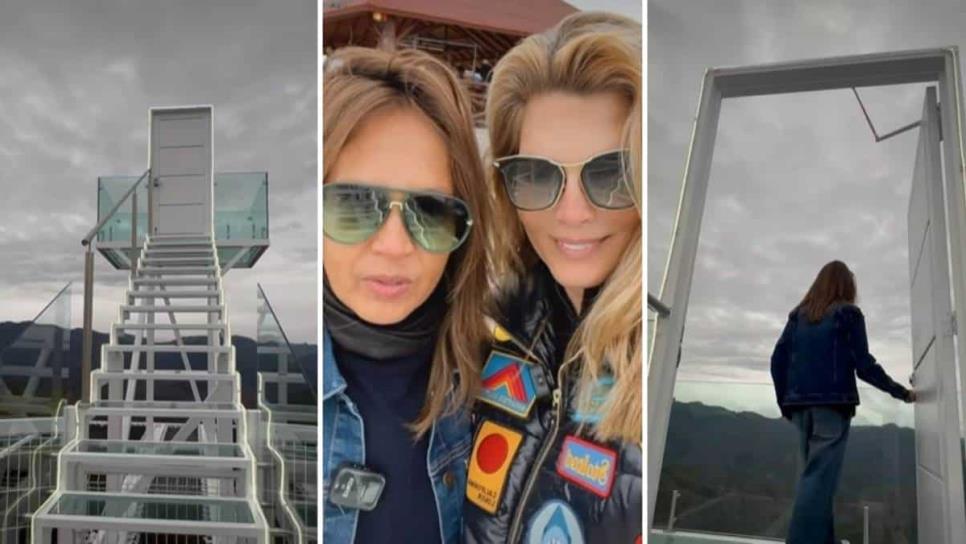 Monserrat Oliver y Yolanda Andrade tocan a la Puerta del Cielo en su aventura por Sinaloa | VIDEO