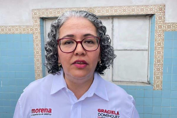 La gente apoya a Morena por si los de «en frente» quieren eliminar programas sociales: Graciela Domínguez
