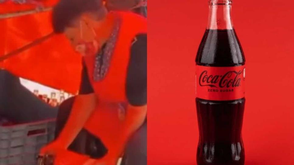 Captan a vendedor rellenando botellas de Coca Cola con otro refresco | VIDEO 