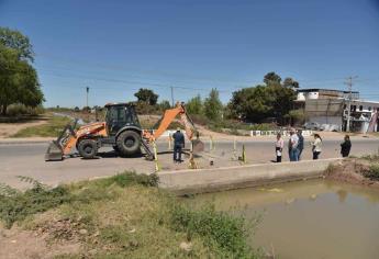 ASE investiga «sobre pago» en construcción de puente en la colonia Buenavista en Los Mochis