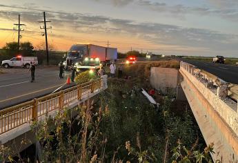 Sube a 5 muertos tras el accidente en El Carrizo, era una familia de la Scally, en Los Mochis