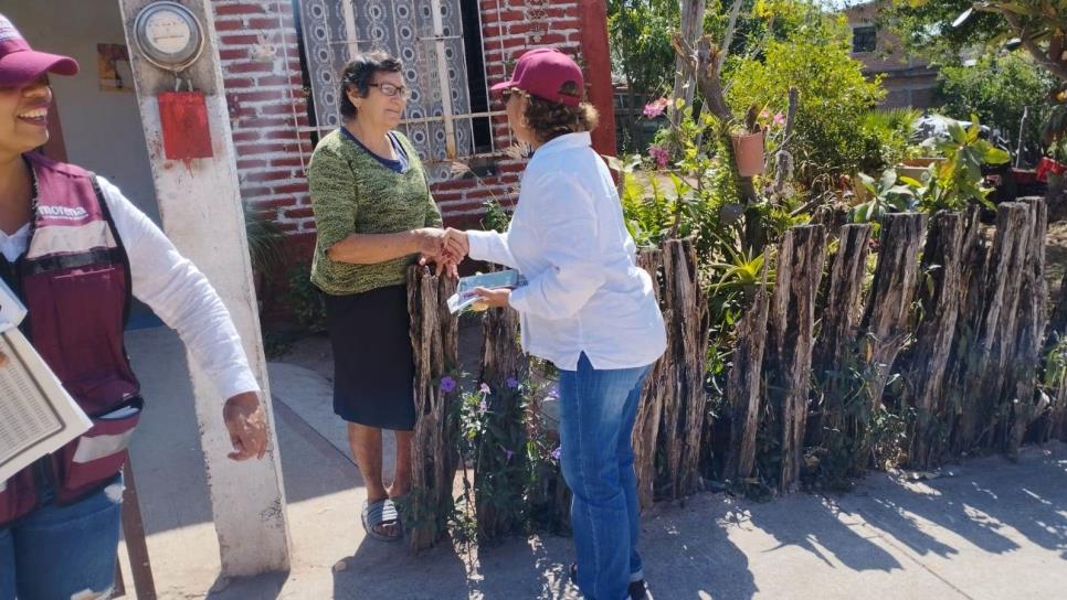 Olegaria Carrasco: «alumbrado público y drenaje lo que piden en los municipios del sur»