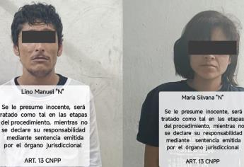 Detienen a pareja señalada por robo de motocicleta en colonia de Mazatlán