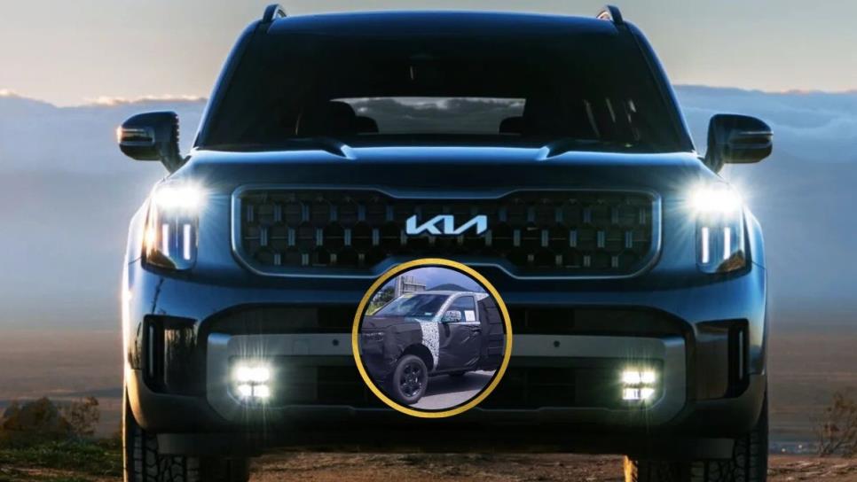 KIA Tasman, la nueva pick up coreana, se filtran fotos del supuesto prototipo