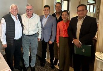Rocha Moya y autoridades federales se reúnen para tratar el precio de los granos en Sinaloa