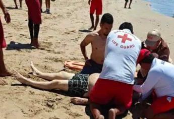 Un hombre muere tras ser recatado de playas de Mazatlán 