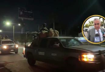 Rocha Moya: «Fueron 66 personas levantadas en Culiacán; ya 42 están liberadas»