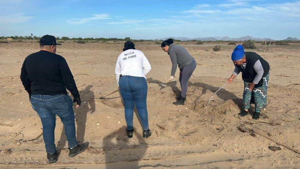 Rastreadoras por la Paz localizan osamenta humana cerca Matacahui