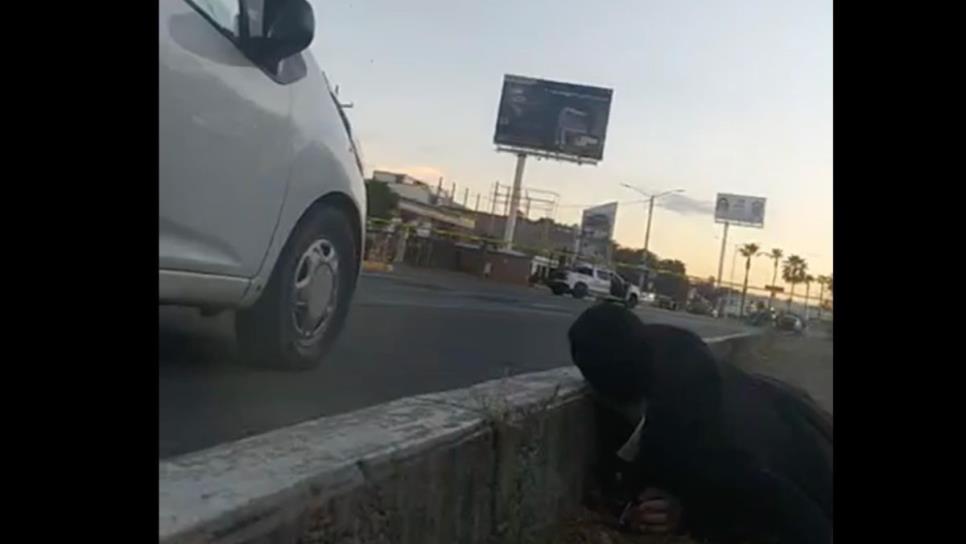 Así fue la balacera de este domingo en Culiacán | VIDEO