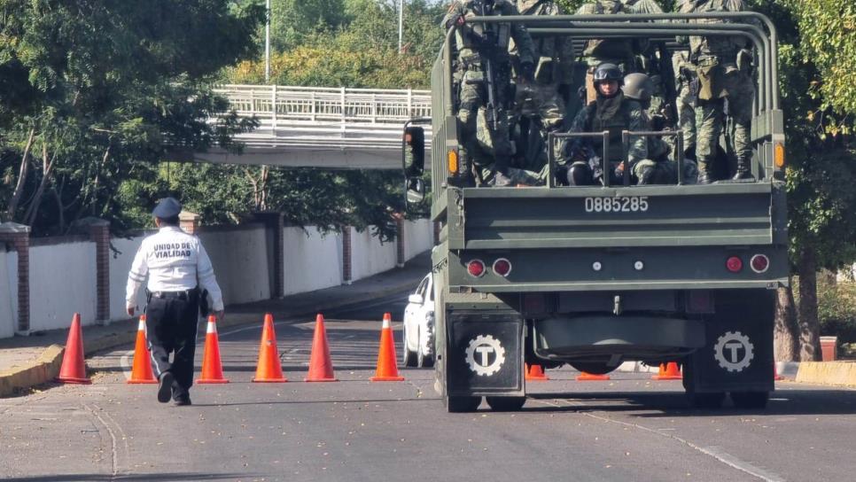 El Malecón de Culiacán se mantiene cerrado tras el enfrentamiento del fin de semana