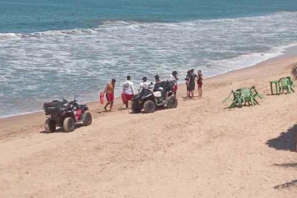 Turista agrede a un elemento de la Policía Acuática en Mazatlán