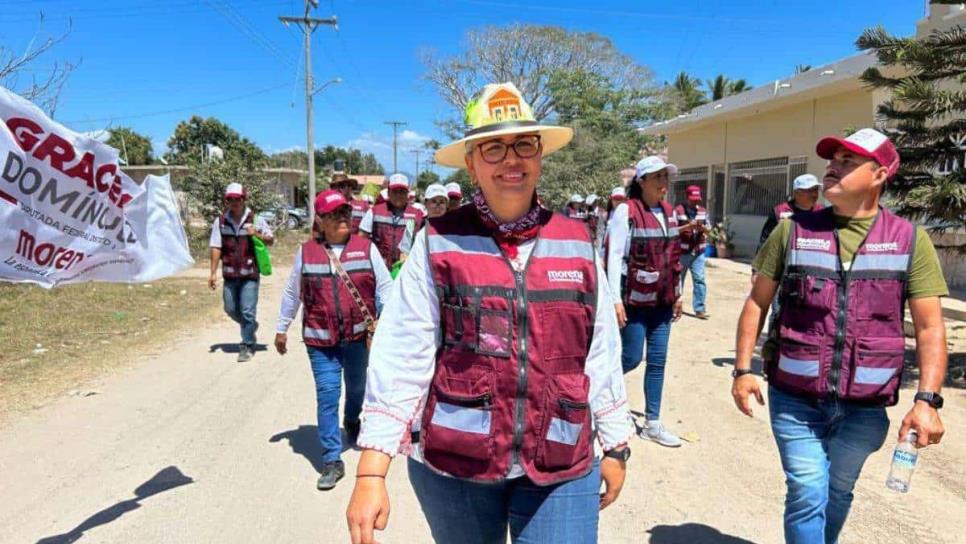 No debemos molestar a la gente en las playas con campañas políticas: Graciela Domínguez 