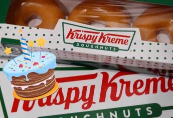 ¿Krispy Kreme te regala donas por tu cumpleaños?