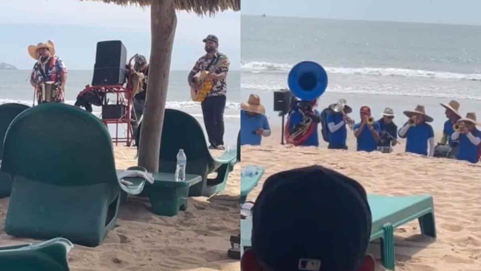 Día de la Banda Sinaloense; ¿cuánto cobran por una canción en la playa?