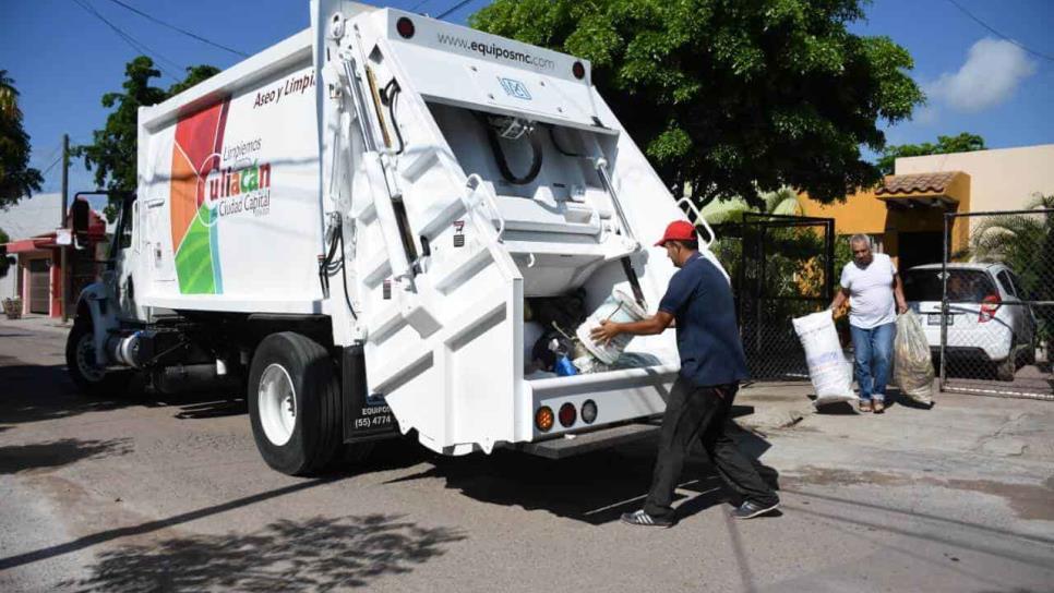 ¿Qué días pasará la basura en Culiacán en Semana Santa?