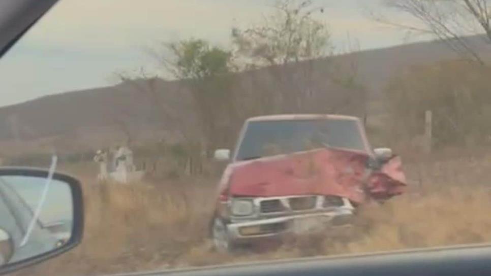Accidente en Tabalá  dejó un lesionado sobre la México 15 en Culiacán
